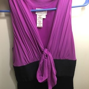 Purple / Black party dress
